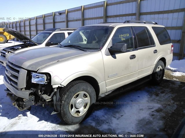 1FMFU16568LA71037 - 2008 FORD EXPEDITION XLT 米色 照片 2