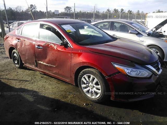 1N4AL3AP3GC229392 - 2016 NISSAN ALTIMA 2.5/S/SV/SL/SR MAROON photo 1