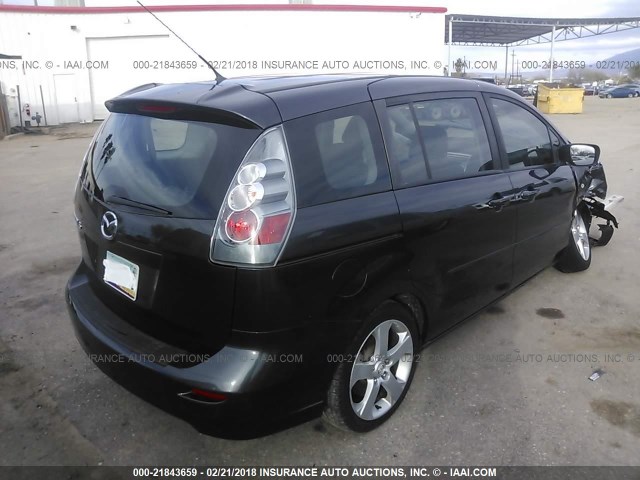 JM1CR293860116566 - 2006 MAZDA 5 GRAY photo 4