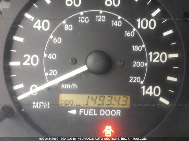 4T1BG22K91U040338 - 2001 TOYOTA CAMRY CE/LE/XLE 栗色 照片 7