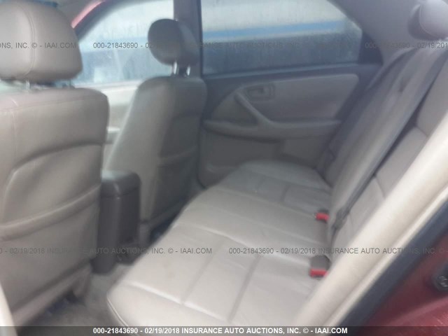4T1BG22K91U040338 - 2001 TOYOTA CAMRY CE/LE/XLE 栗色 照片 8
