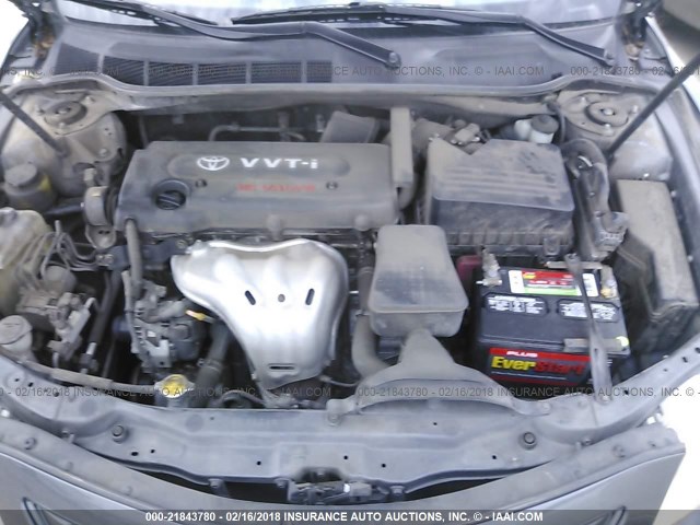 4T1BE46K99U387952 - 2009 TOYOTA CAMRY SE/LE/XLE 灰色 照片 10