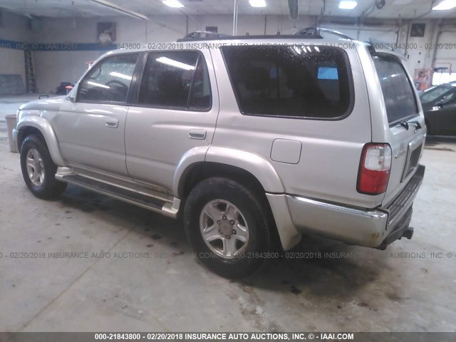 JT3HN86R820385694 - 2002 TOYOTA 4RUNNER SR5 SILVER photo 3