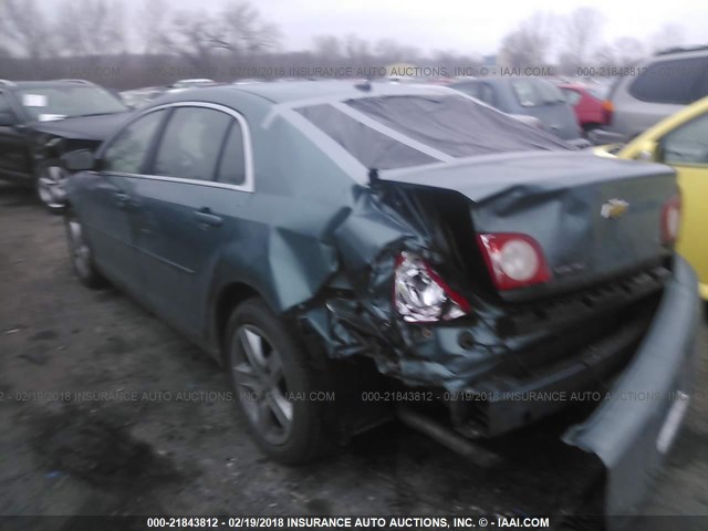 1G1ZG57B19F128466 - 2009 CHEVROLET MALIBU LS 青色 照片 3