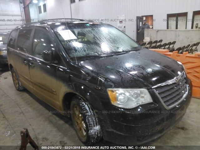 2A8HR54P88R710898 - 2008 CHRYSLER TOWN & COUNTRY TOURING BLACK photo 1