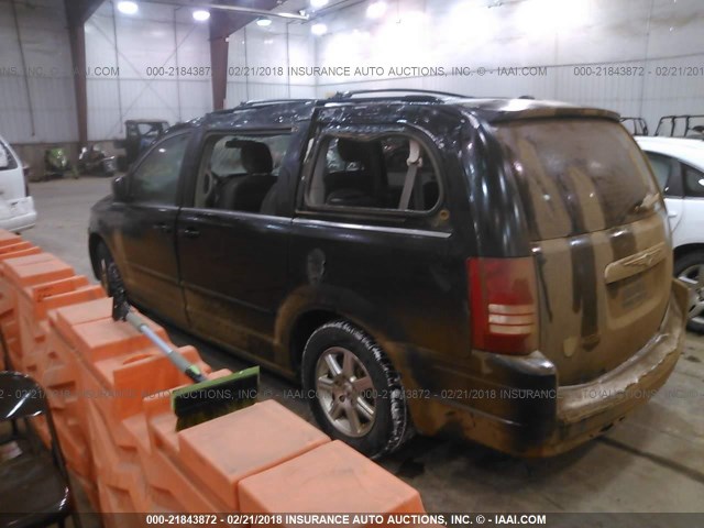2A8HR54P88R710898 - 2008 CHRYSLER TOWN & COUNTRY TOURING BLACK photo 3