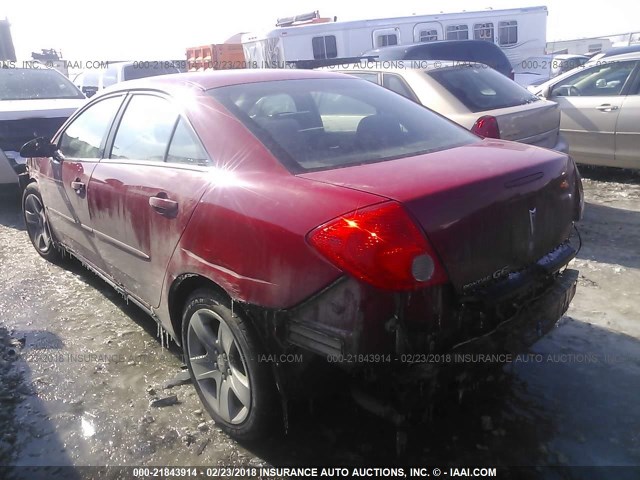 1G2ZG58BX74179368 - 2007 PONTIAC G6 SE RED photo 3