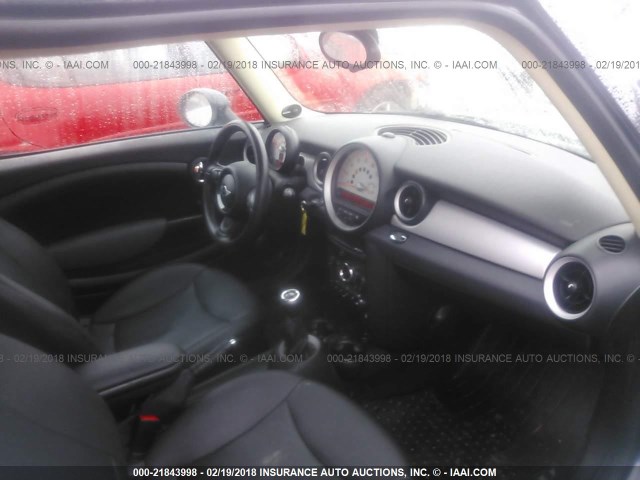 WMWSU3C57BTX97240 - 2011 MINI COOPER Dark Blue photo 5