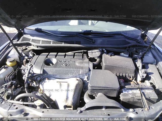 4T1BF3EKXBU133018 - 2011 TOYOTA CAMRY SE/LE/XLE GRAY photo 10