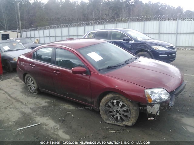 4A3AB36F09E035890 - 2009 MITSUBISHI GALANT ES RED photo 1