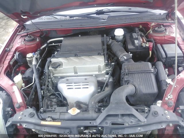 4A3AB36F09E035890 - 2009 MITSUBISHI GALANT ES RED photo 10