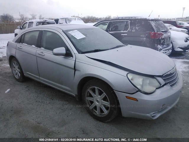 1C3LC56R47N502521 - 2007 CHRYSLER SEBRING TOURING SILVER photo 1