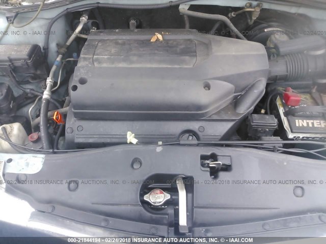 2HKRL185X3H500243 - 2003 HONDA ODYSSEY LX SILVER photo 10