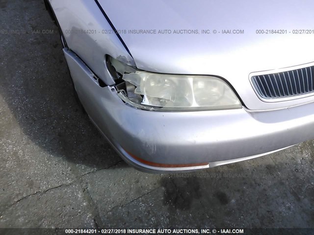 19UYA2258WL004200 - 1998 ACURA 3.0CL SILVER photo 6