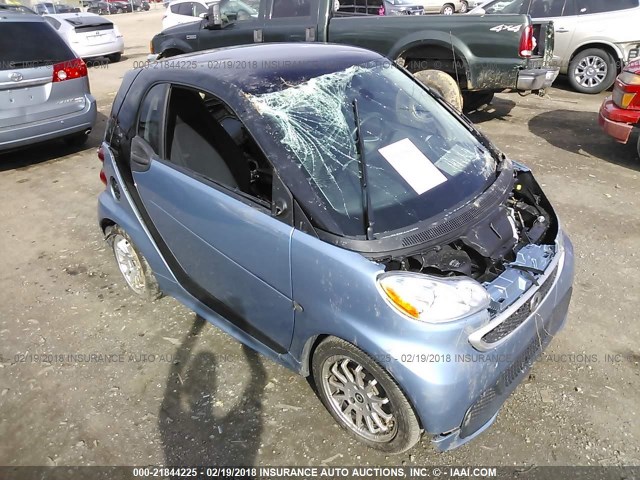 WMEEJ3BA3EK757904 - 2014 SMART FORTWO PURE/PASSION BLUE photo 6
