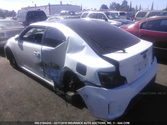 JTKJF5C72GJ019607 - 2016 TOYOTA SCION TC 白色 照片 3