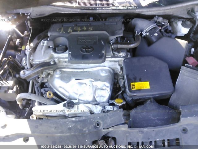 4T1BF1FK7FU040059 - 2015 TOYOTA CAMRY LE/XLE/SE/XSE BLACK photo 10