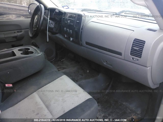 2GCEC13C771506867 - 2007 CHEVROLET SILVERADO C1500 CREW CAB Pewter photo 5