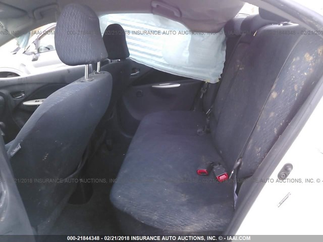 JTDBT903384007396 - 2008 TOYOTA YARIS თეთრი ფოტო 8