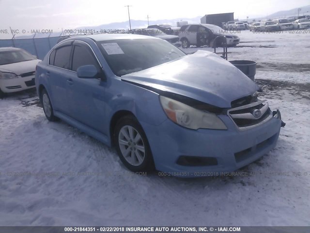 4S3BMCC60A3239367 - 2010 SUBARU LEGACY 2.5I PREMIUM Light Blue photo 1