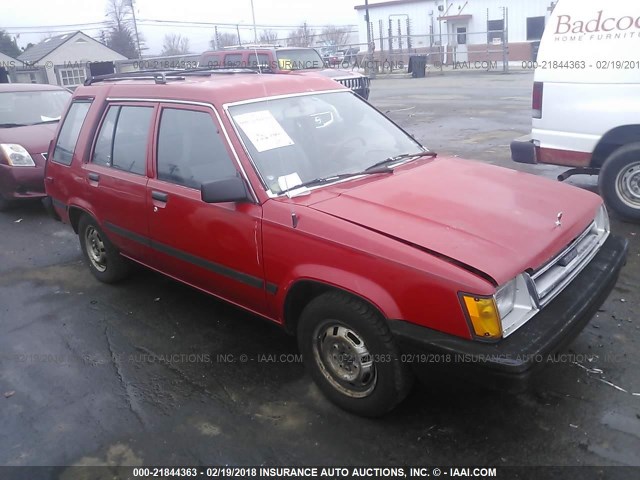 JT2AL32V5G3663457 - 1986 TOYOTA TERCEL DELUXE RED photo 1