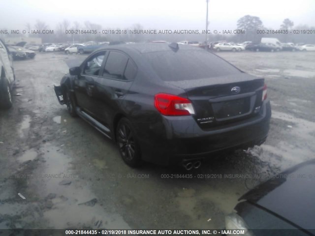 JF1VA1B60H9838178 - 2017 SUBARU WRX BLACK photo 3