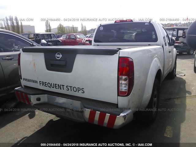 1N6BD0CT0GN743948 - 2016 NISSAN FRONTIER S/SV WHITE photo 4
