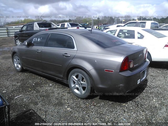 1G1ZC5EB3AF183102 - 2010 CHEVROLET MALIBU 1LT 棕色 照片 3