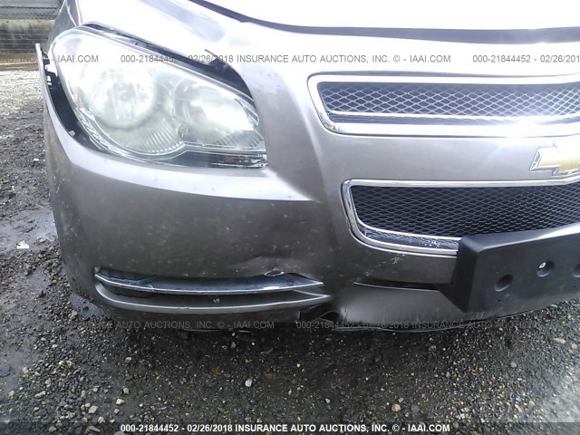 1G1ZC5EB3AF183102 - 2010 CHEVROLET MALIBU 1LT 棕色 照片 6