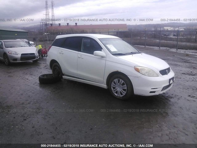 2T1KR32E23C039028 - 2003 TOYOTA COROLLA MATRIX XR WHITE photo 1