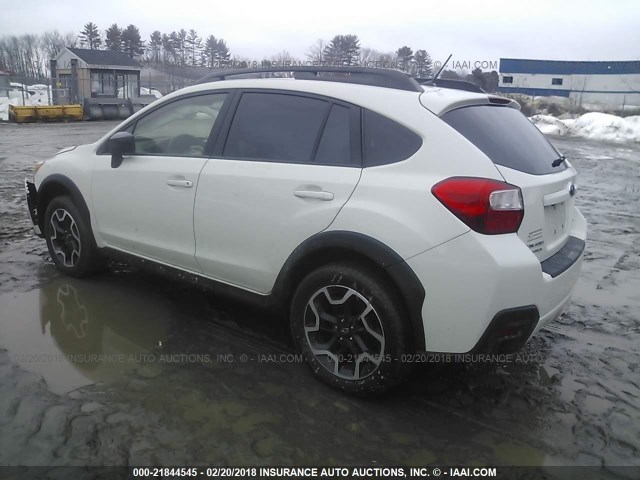 JF2GPABC7G9276688 - 2016 SUBARU CROSSTREK PREMIUM WHITE photo 3