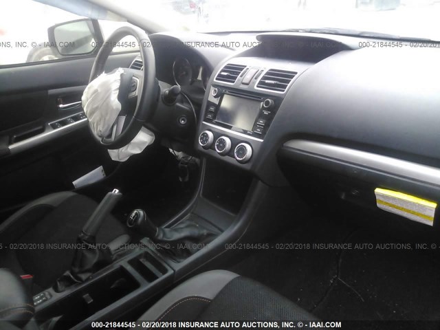 JF2GPABC7G9276688 - 2016 SUBARU CROSSTREK PREMIUM თეთრი ფოტო 5