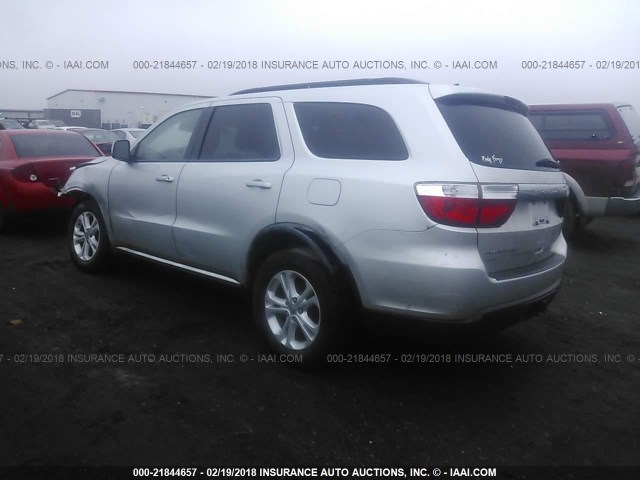 1D4RE2GG6BC651905 - 2011 DODGE DURANGO EXPRESS SILVER photo 3