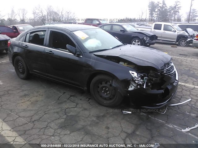 1C3CCBAB2EN125158 - 2014 CHRYSLER 200 LX BLACK photo 1