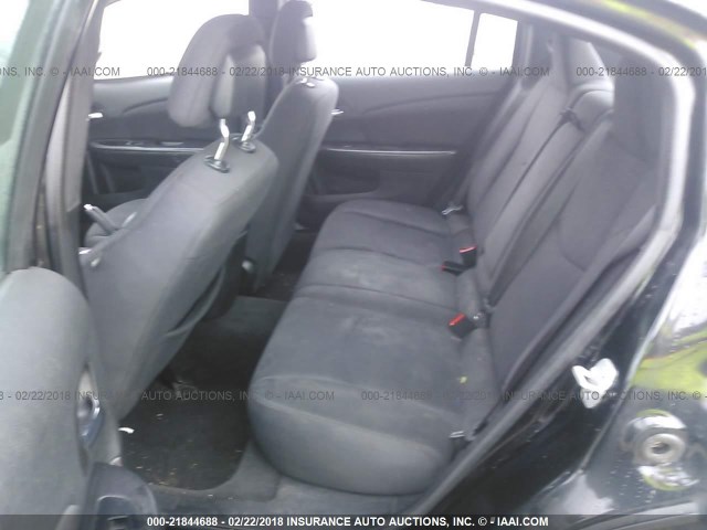 1C3CCBAB2EN125158 - 2014 CHRYSLER 200 LX BLACK photo 8