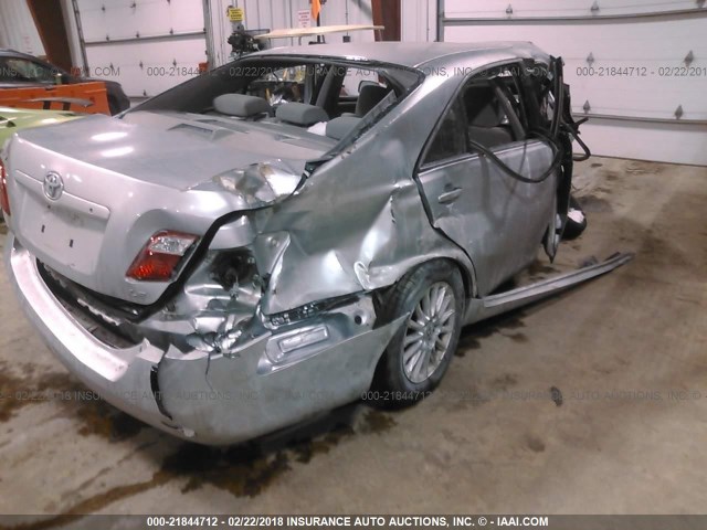 JTNBE46K773044916 - 2007 TOYOTA CAMRY NEW GENERAT CE/LE/XLE/SE SILVER photo 4
