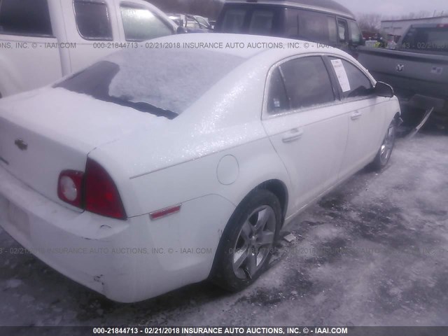 1G1ZA5EU1CF359834 - 2012 CHEVROLET MALIBU LS 白色 照片 4