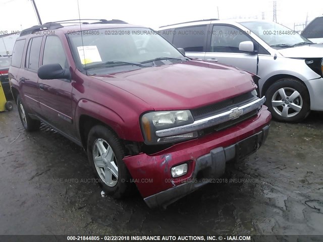 1GNET16S136140014 - 2003 CHEVROLET TRAILBLAZER EXT BURGUNDY photo 1