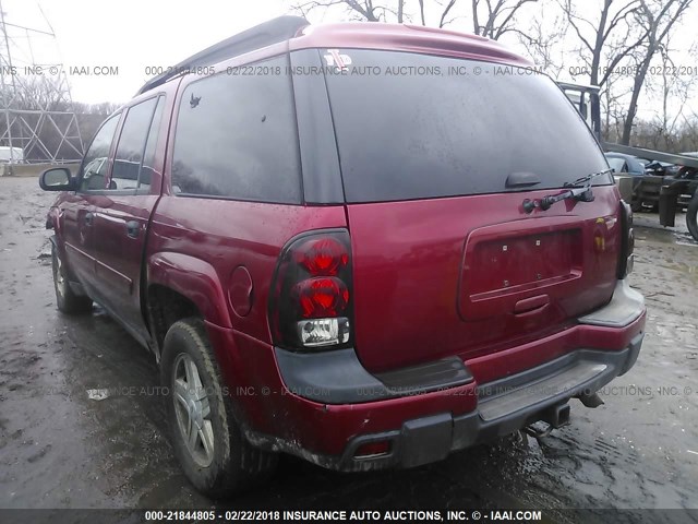 1GNET16S136140014 - 2003 CHEVROLET TRAILBLAZER EXT BURGUNDY photo 3