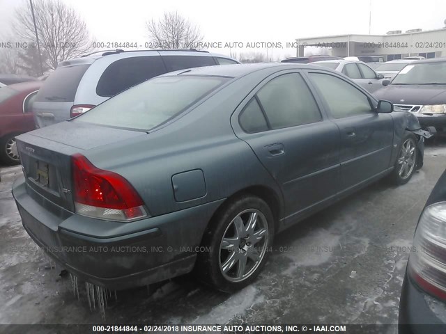 YV1RS592952480421 - 2005 VOLVO S60 2.5T GRAY photo 4