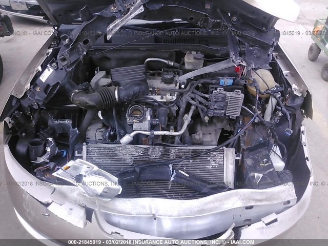 1G8AJ55F07Z161086 - 2007 SATURN ION LEVEL 2 Qəhvəyi foto 10