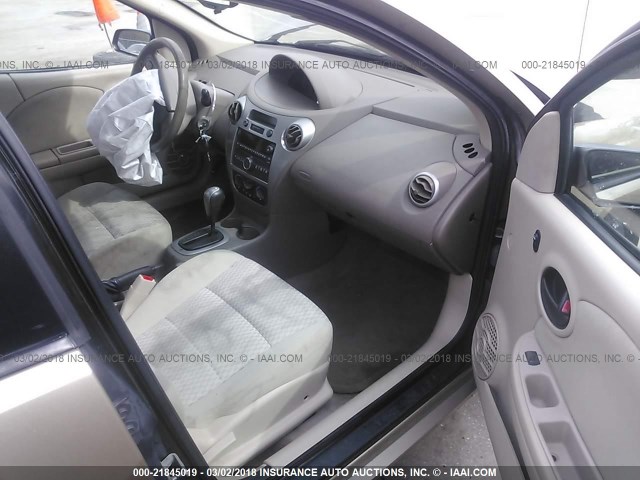 1G8AJ55F07Z161086 - 2007 SATURN ION LEVEL 2 Qəhvəyi foto 5