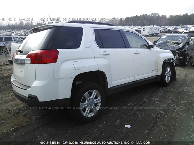 2GKALREK3F6359258 - 2015 GMC TERRAIN SLE WHITE photo 4