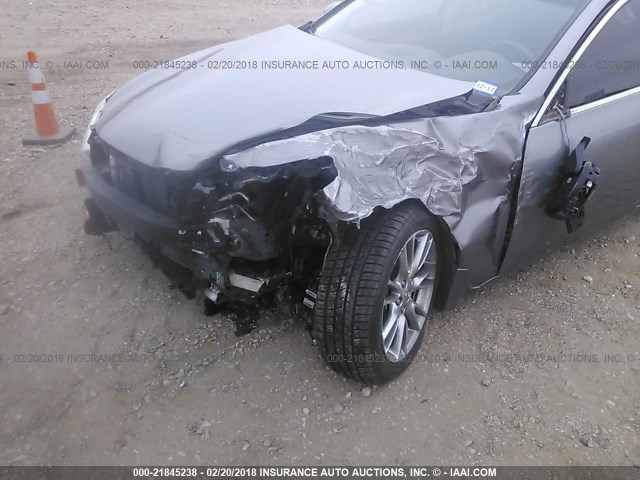 JNKBV61E58M222625 - 2008 INFINITI G35 SILVER photo 6