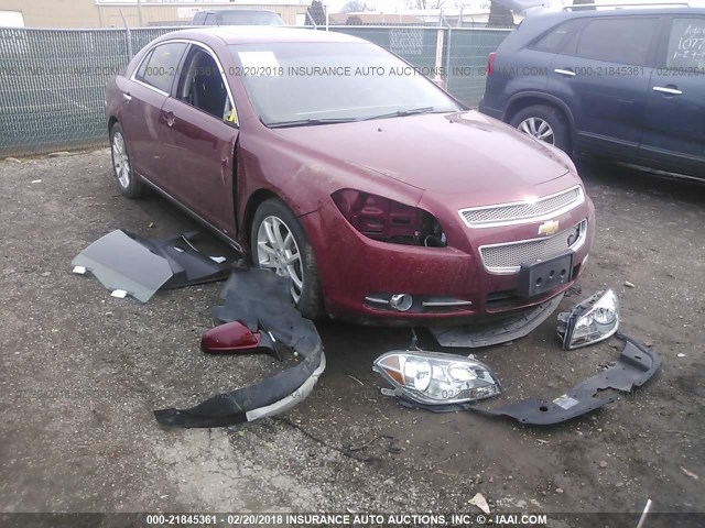 1G1ZE5E73AF133001 - 2010 CHEVROLET MALIBU LTZ Марун фото 6