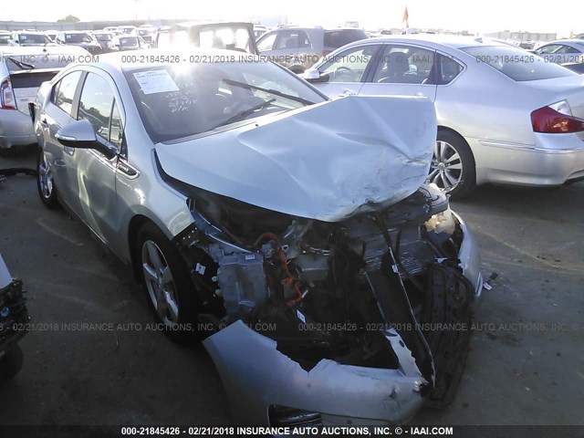 1G1RH6E45DU111049 - 2013 CHEVROLET VOLT Light Blue photo 1