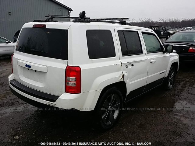 1C4NJPFA1FD124842 - 2015 JEEP PATRIOT LATITUDE WHITE photo 6