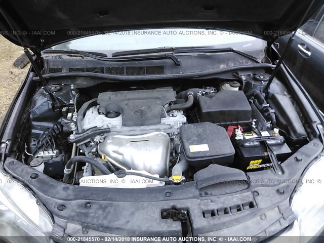 4T1BF1FK2FU092084 - 2015 TOYOTA CAMRY LE/XLE/SE/XSE Gris photo 10