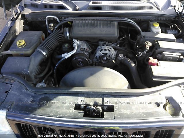 1J8HG48KX6C134414 - 2006 JEEP COMMANDER BLUE photo 10