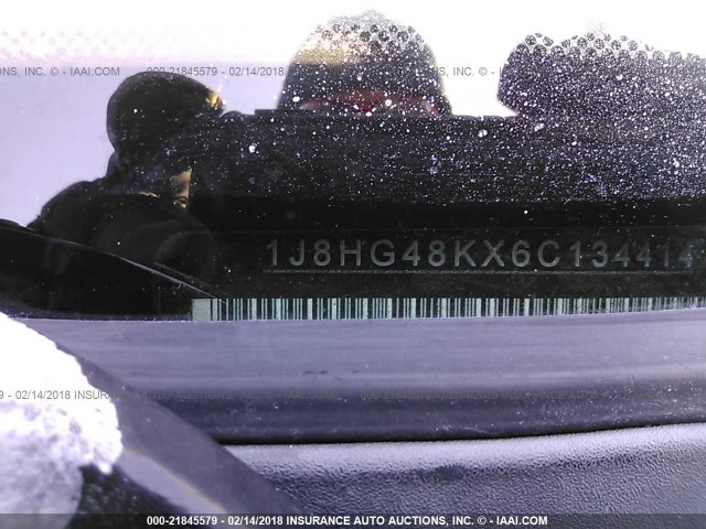 1J8HG48KX6C134414 - 2006 JEEP COMMANDER BLUE photo 9